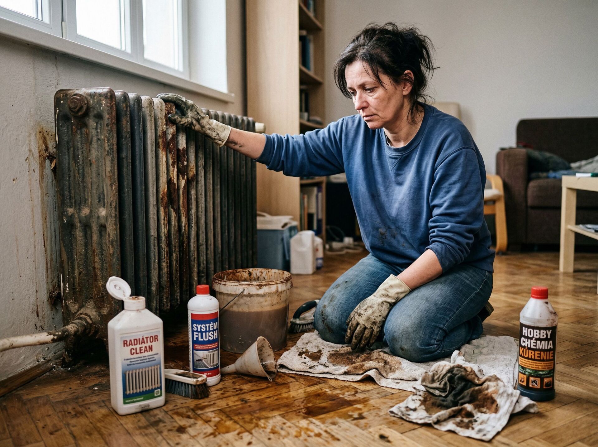 Môžem si systém vyčistiť sám nejakým prípravkom z obchodu?