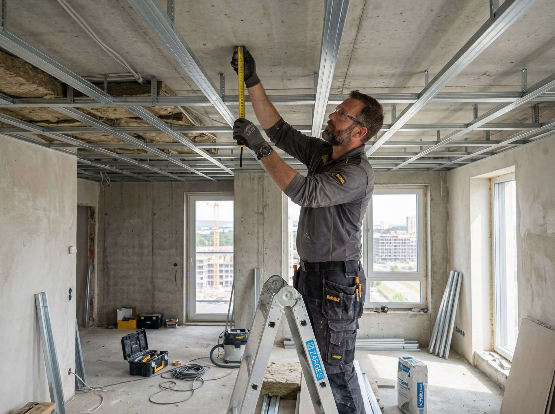 O koľko centimetrov mi stropné chladenie zníži svetlú výšku miestnosti?