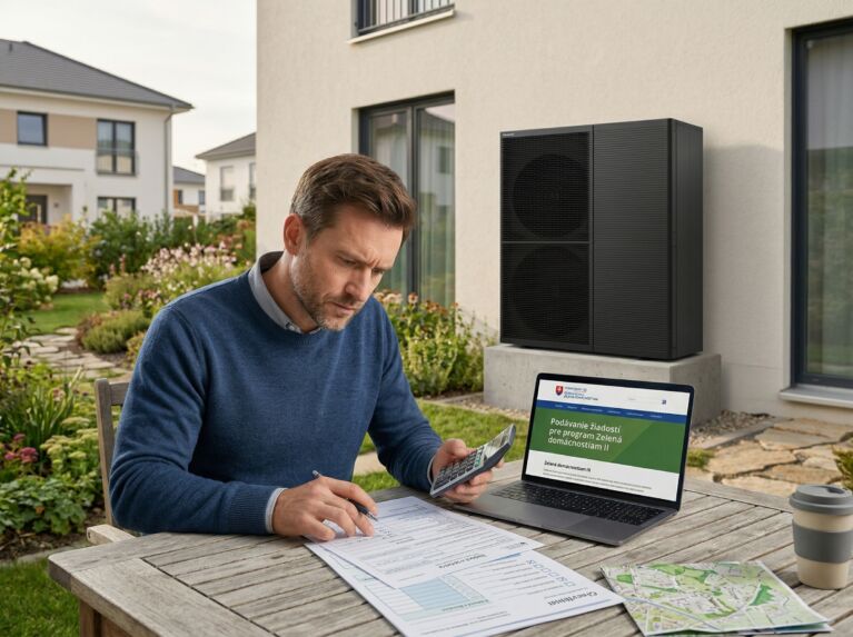 Ako získať dotáciu na tepelné čerpadlo – postup krok za krokom (2026)