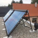 Solarny system na ohrev vody Beckov