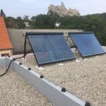 Solarny system na ohrev vody Beckov