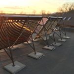 Solarny system na ohrev vody Bojna