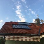 Solarny system na ohrev vody Kezmarok