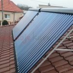 Solarny system na ohrev vody Kuzmice