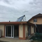 Solarny system na ohrev vody Sastin Straze