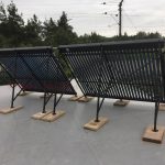 Solarny system na ohrev vody Sastin Straze